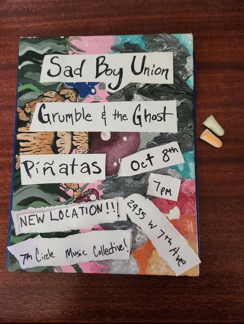 Sad Boy Union, Grumble & The Ghost, Pinatas