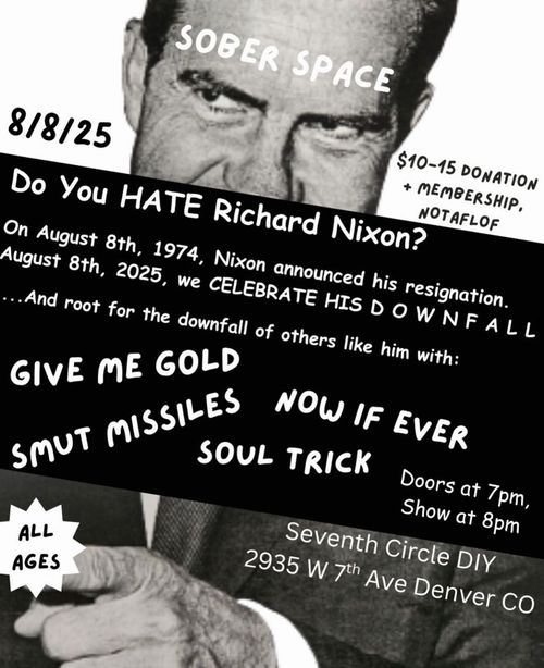 Do you hate Richard Nixon? Yeah we bet you do. - Give Me Gold, Now If Ever, Smut Missiles, Soult Trick