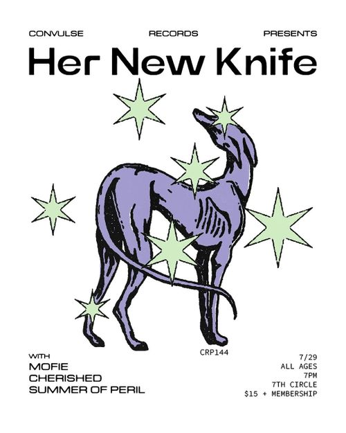 Her New Knife, Mofie, Cherished, Summer of Peril