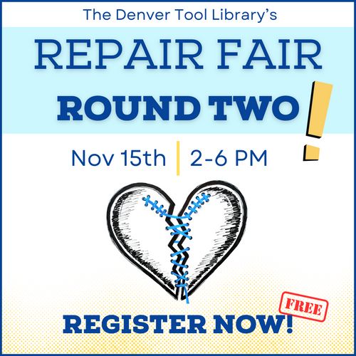 Repair Fair Round Two! 