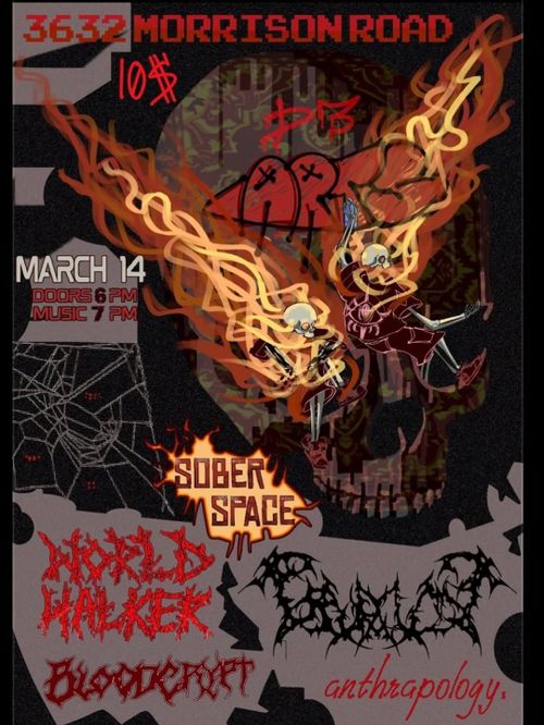 Bloodcrypt, Worldwalker, Pseudocoma, Anthrapology