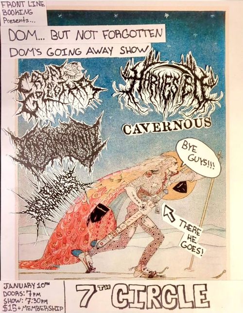 Crypts of Golgotha, Harvested, Cavernous, Consanguinity, Disgustingest