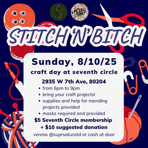 Stitch ‘n’ Bitch: A Punk Mending Workshop