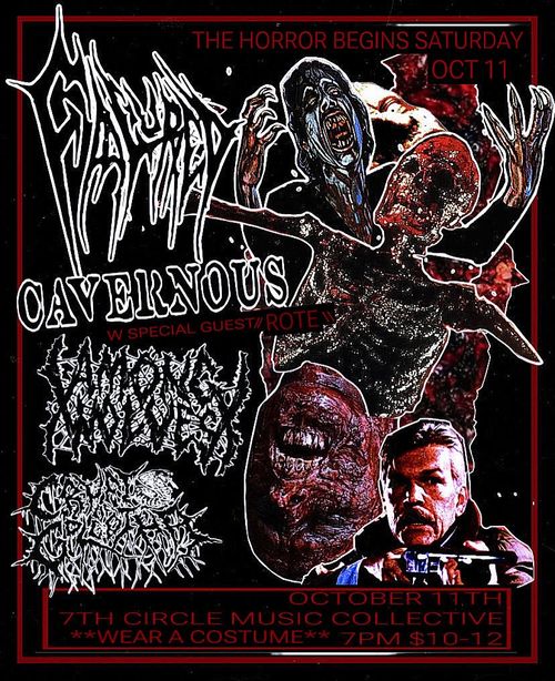 Cavernous, Falu Red, Crypts of Golgotha, Among Wolves