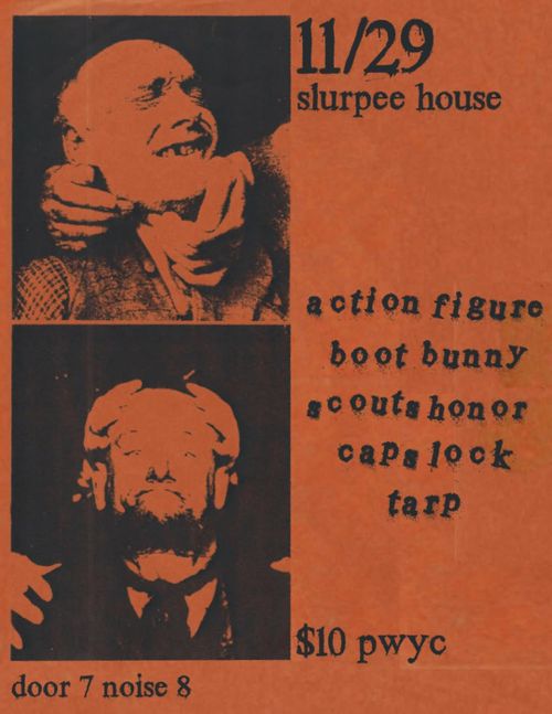 Action Figure, Boot Bunny, Scoutshonor, Caps Lock, Tarp