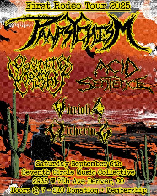 Pan Physchism, Strip the Soul, Obscene Worship, Acid Sentence, Vitriolic Withering