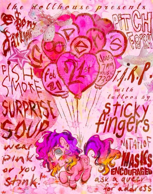 Ebony Darkness, Pitchfork, Fishsmoke, TARP, Suprise Soup - Coopers B-day at the Dollhouse!