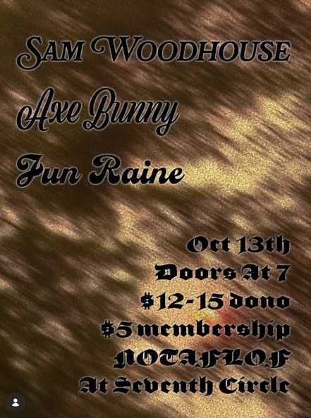 Sam Woodhouse, Axe Bunny, Fun Raine