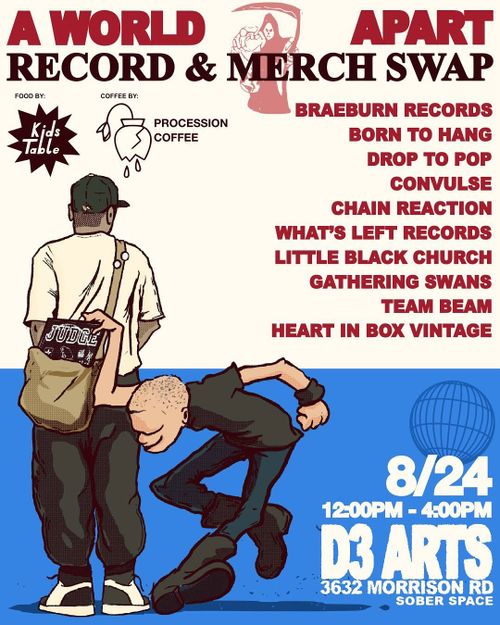 First ever A World Apart Merch and Record Swap